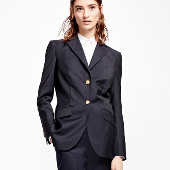 346 Brooks brothers wool blazer size 10 - Picture 2 of 7